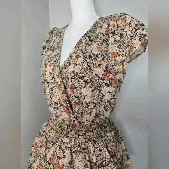 American Eagle Floral Ruffled Bottom Mini Dress - Picture 8 of 12
